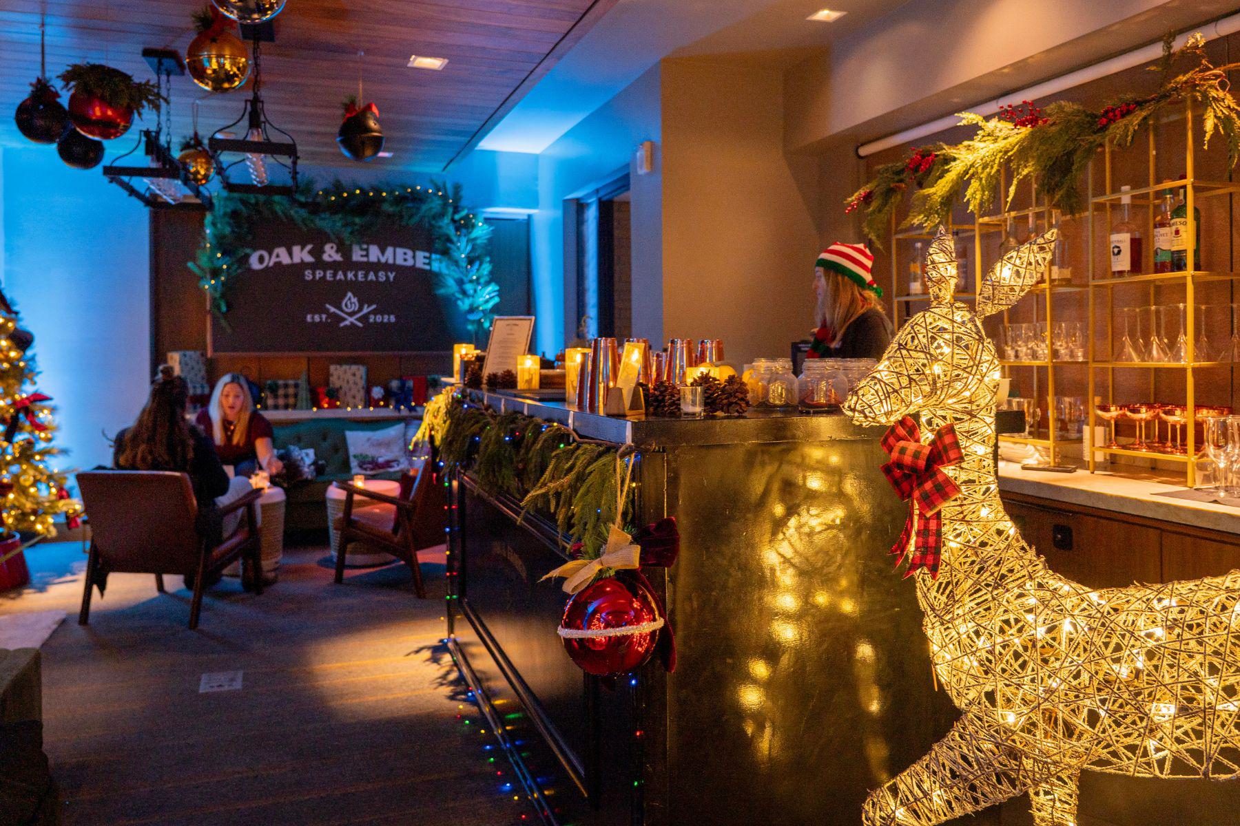 Oak & Ember Holiday Speakeasy, photo 2 of 3